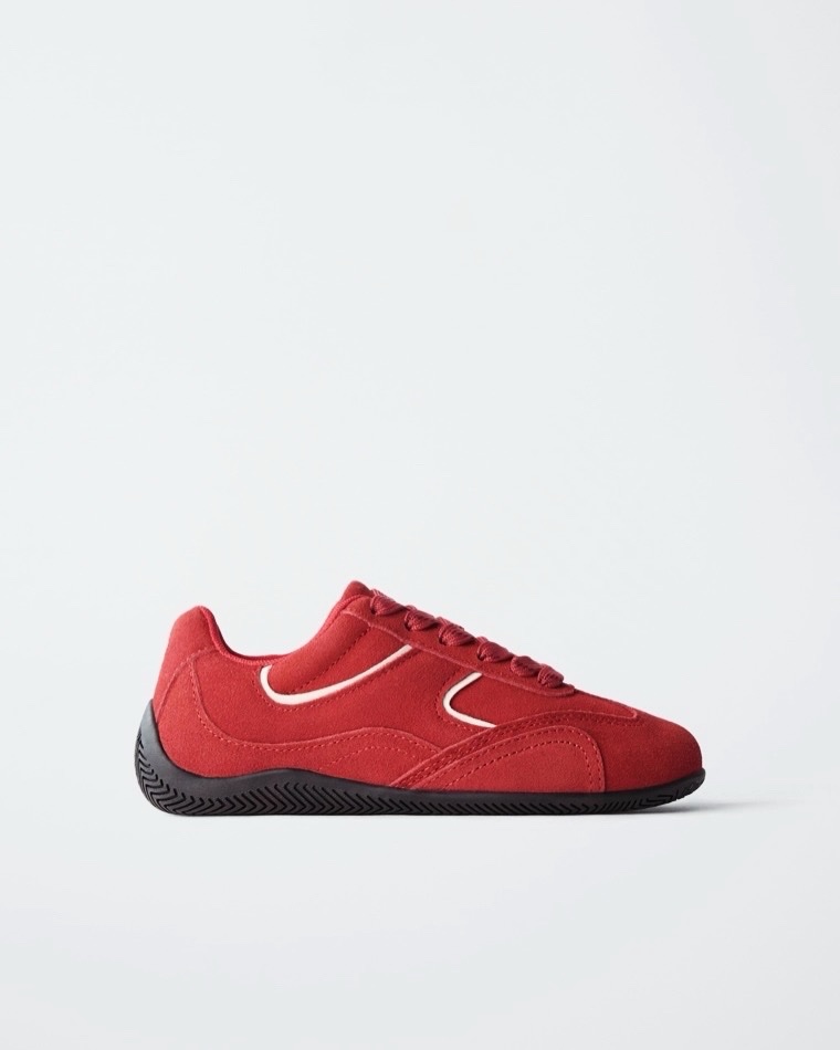 596bc869-0087-4d0f-b938-aca0fb59407c Zara Red Kids Trainers Size 31 | Casual Lace-Up Sneakers | City Nest Kids