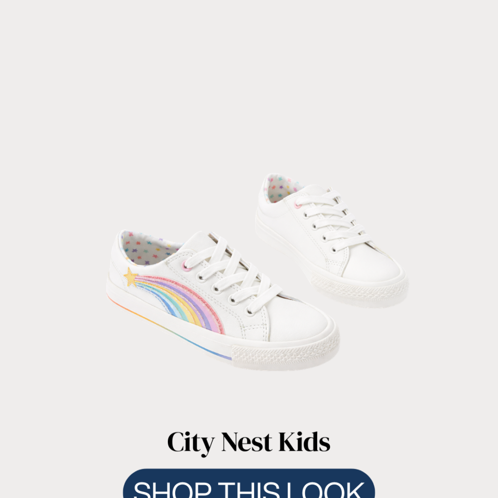 City Nest Kids (Instagram Post (45)) – 170 Next Girls White Rainbow Trainers Size 34 | City Nest Kids (Copy)