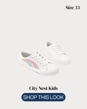Next Girls White Rainbow Trainers Size 34 | City Nest Kids (Copy)