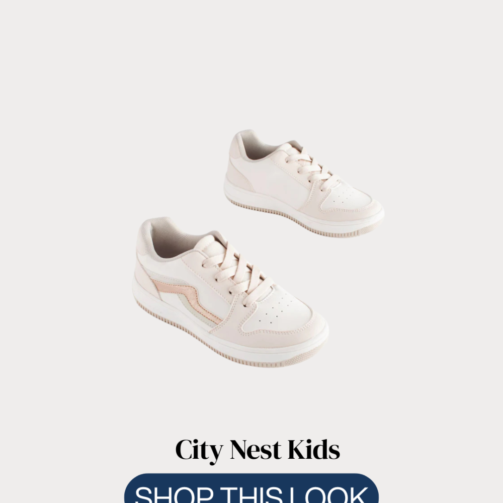 Next Kids Cream Trainers Size 31 | City Nest Kids