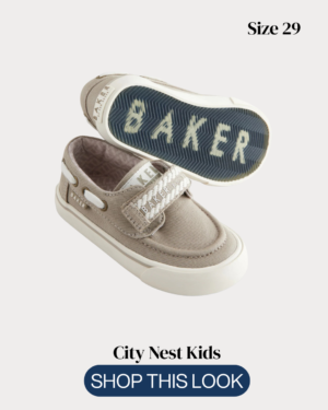 Ted Baker Kids Canvas Boat Shoes Size 29 | City Nest Kids
