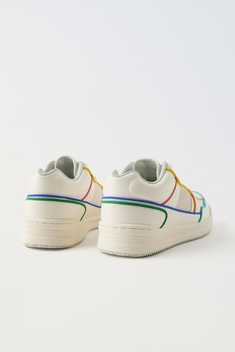 Zara Kids White Multi-Colour Trainers Size 31 | City Nest Kids