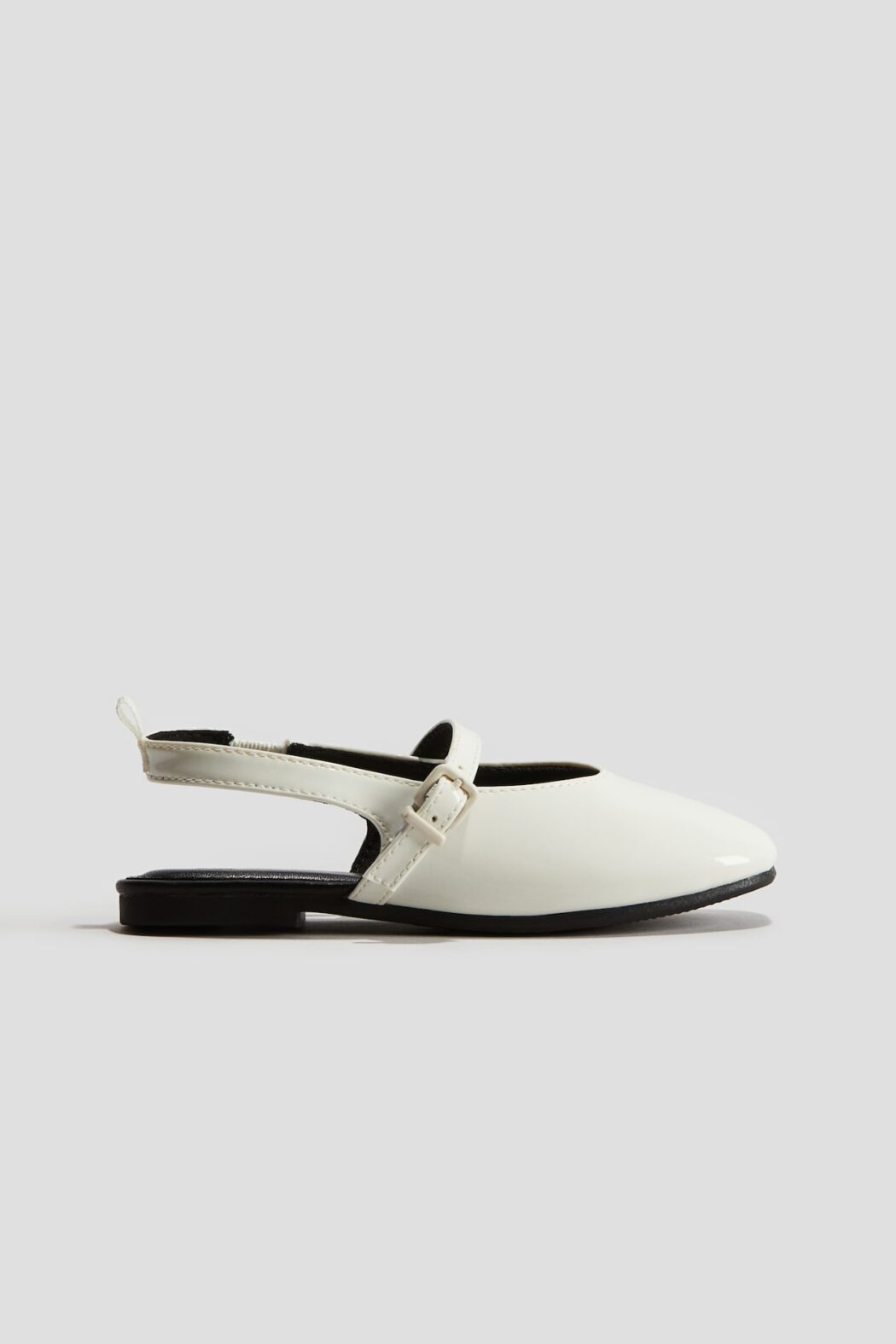 H&M Girls White Patent Mary Jane Shoes Size 30 | City Nest Kids
