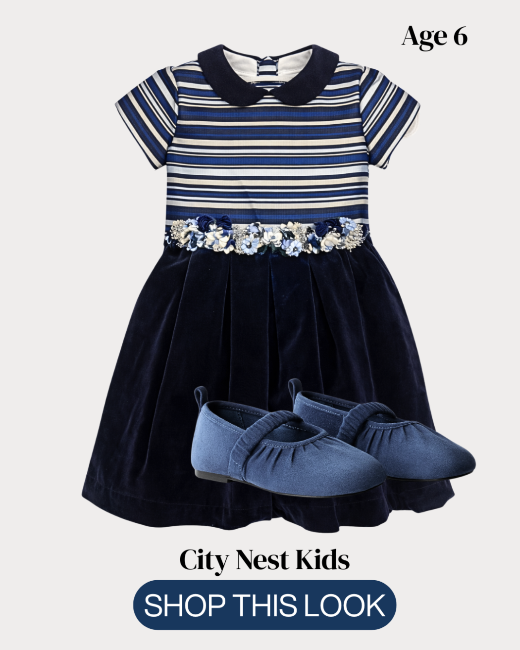 copy-of-city-nest-kids-instagram-post-45-4-7 Torres Girls Navy Occasion Dress Age 6 | Elegant Party Dress | City Nest Kids