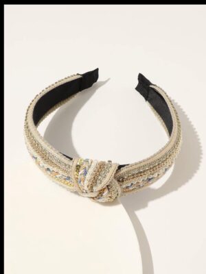 Embellished Knot Headband for Girls