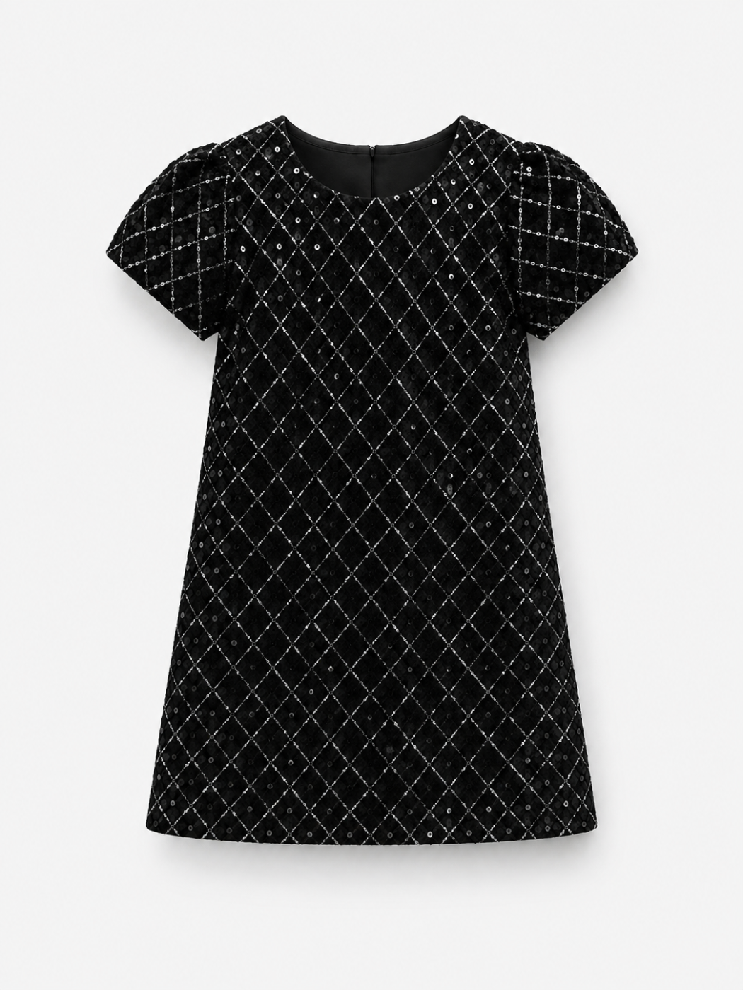 F&F Girls Black Sequin Occasion Dress Age 9 | City Nest Kids
