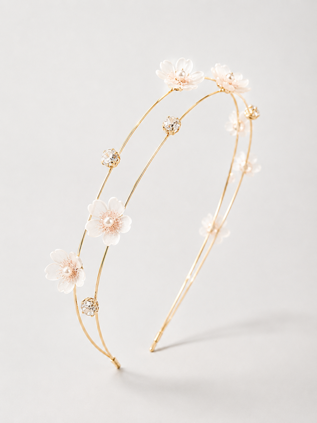 Girls Floral Crystal Hairband | City Nest Kids