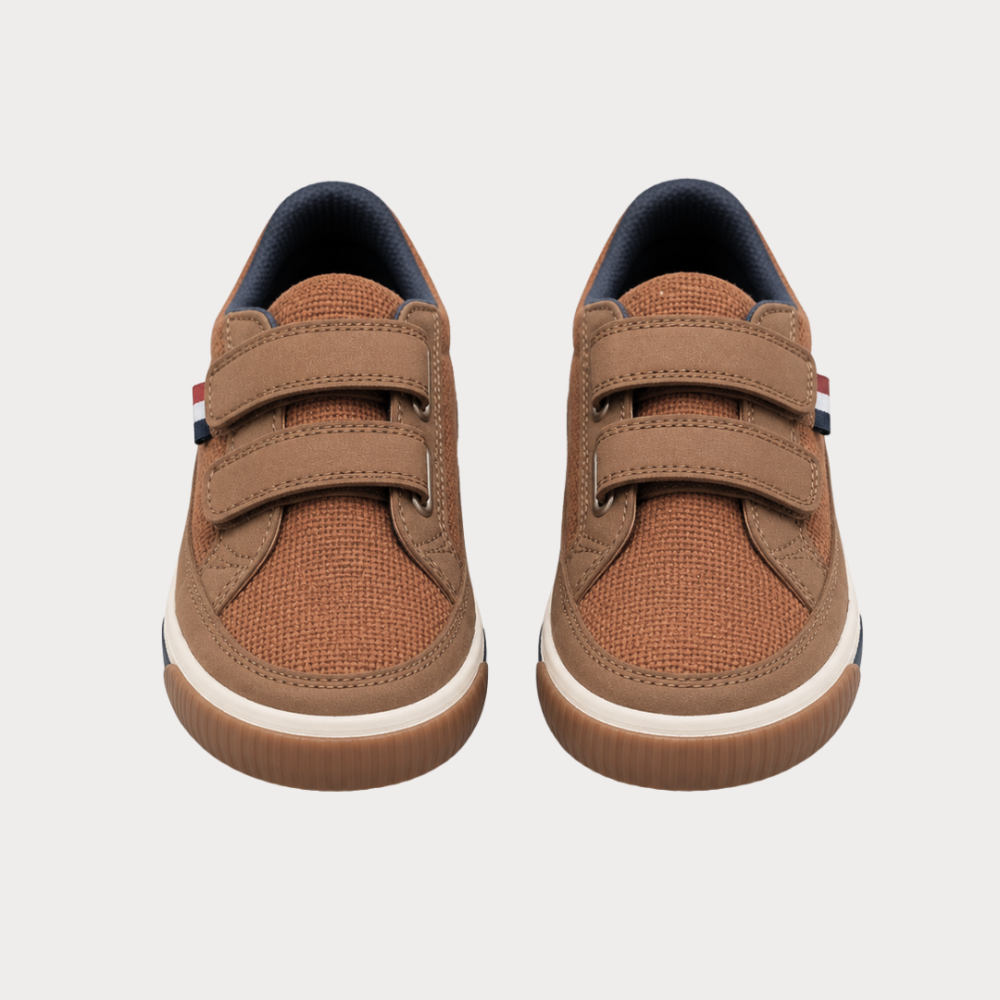 Zara Kids Boys Brown Double Strap Trainers Size 29 | City Nest Kids