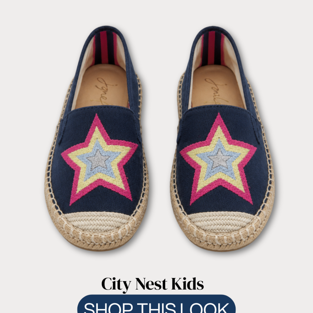 City Nest Kids (Instagram Post (45)) - 188 Joules Girls Star Espadrille Shoes Size 29 | City Nest Kids