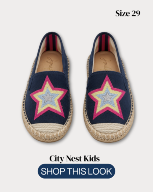 Joules Girls Star Espadrille Shoes Size 29 | City Nest Kids