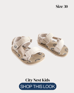 Copy of City Nest Kids (Instagram Post (45)) Next Kids Beige Adventure Sandals Size 30