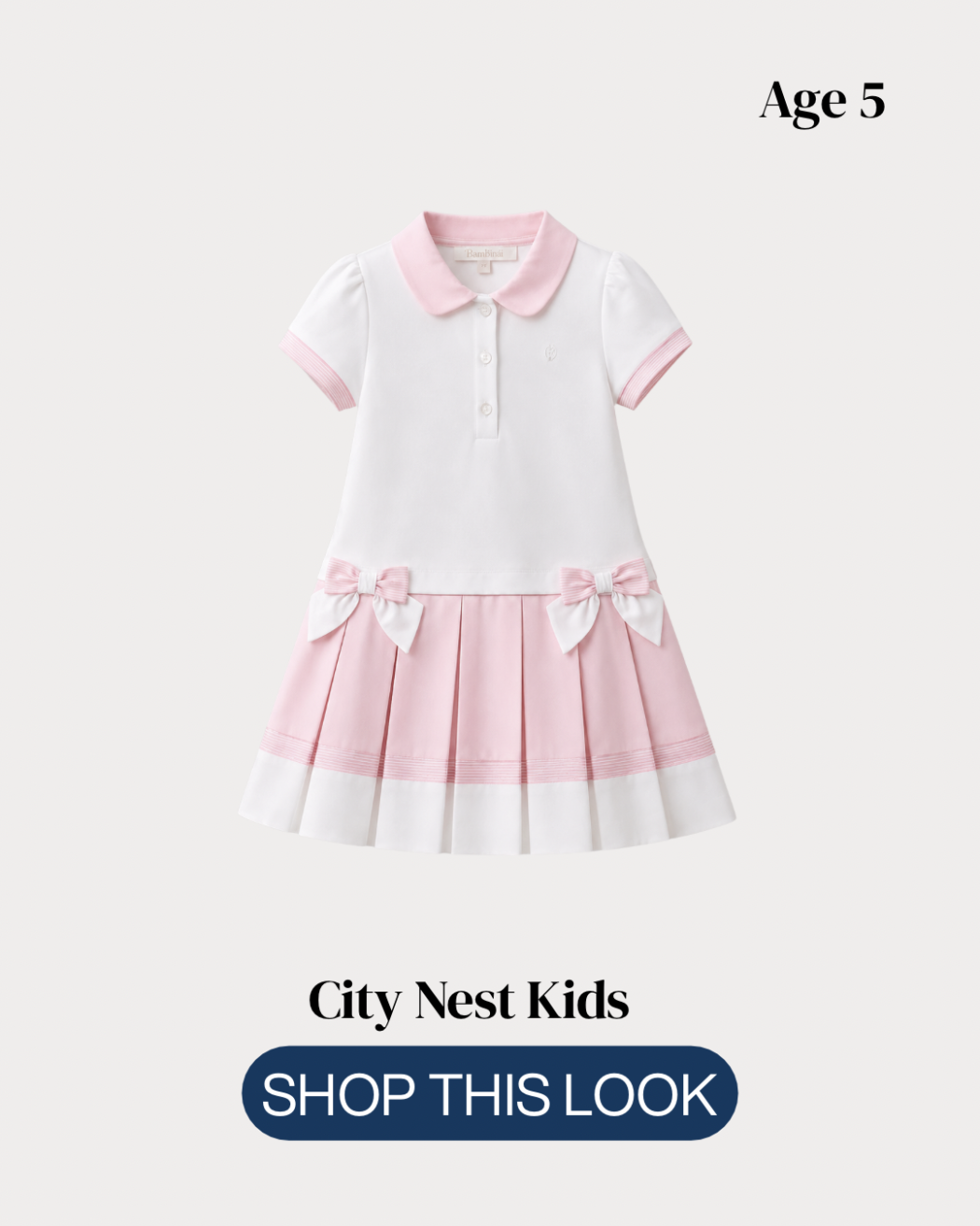 Copy of City Nest Kids (Instagram Post (45)) Patachou Girls Pink Pleated Dress Age 5 | City Nest Kids
