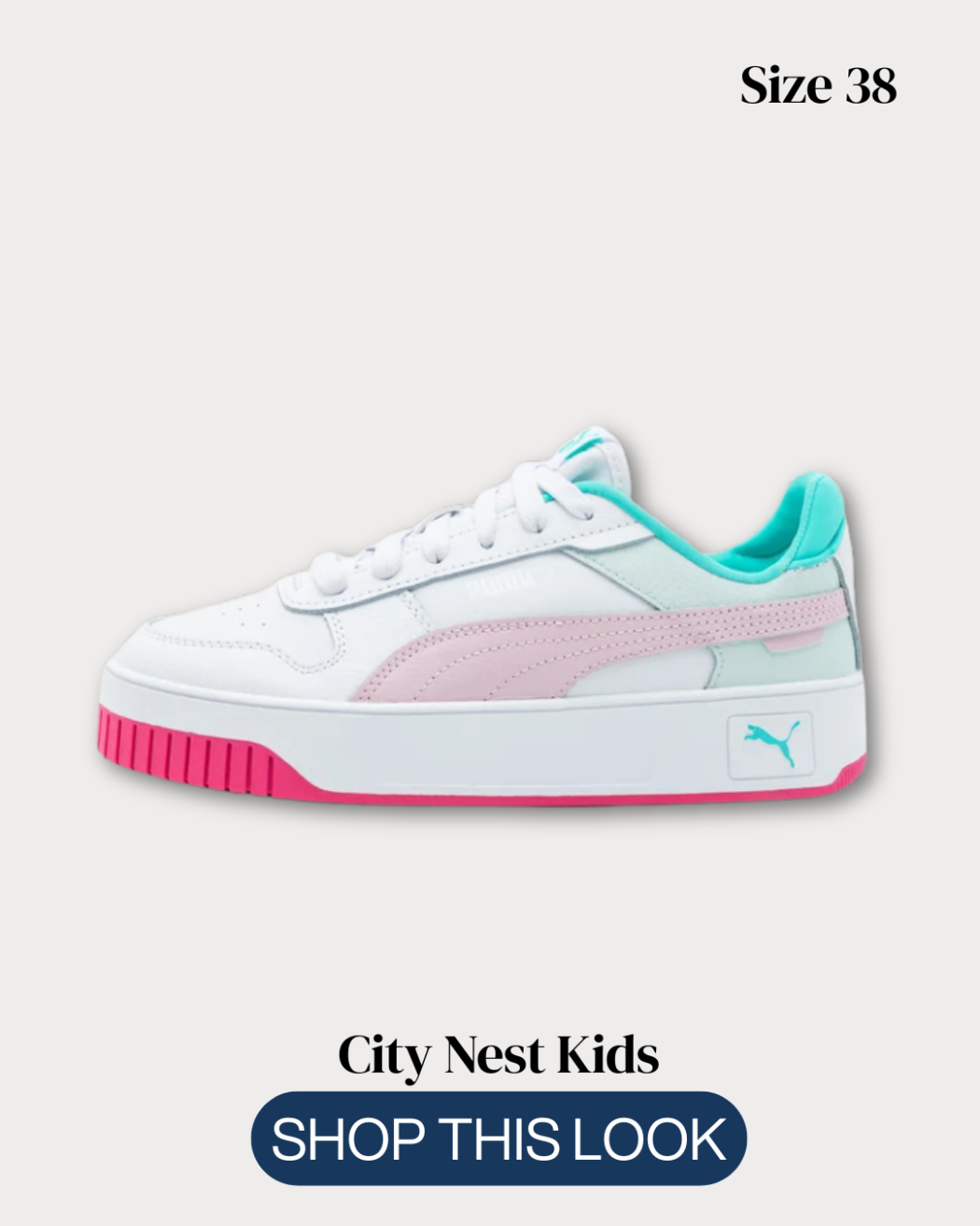 Girls Puma Platform Sneakers | City Nest Kids