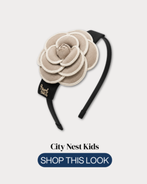 Classic Camellia Blossom Headband | City Nest Kids