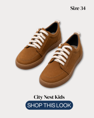 Copy of Copy of City Nest Kids (Instagram Post (45)) - 2 Zara Kids Brown Trainers Size 34 | City Nest Kids