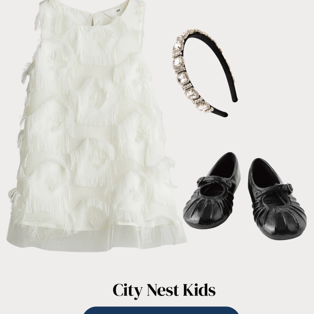 H&M Girls Fringe Occasion Dress Age 2–3 | City Nest Kids