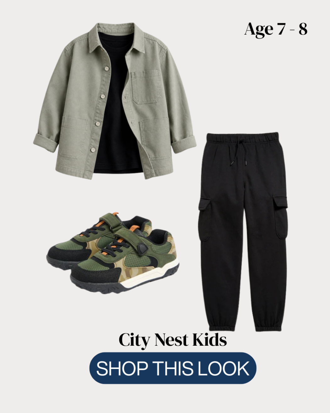 George Boys Casual Outfit Age 7-8 | City Nest Kids