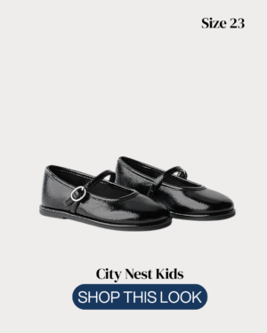Zara Girls Patent Mary Jane Shoes Size 23 | City Nest Kids