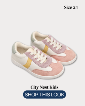 Next Girls Pastel Retro Trainers Size 24 | City Nest Kids