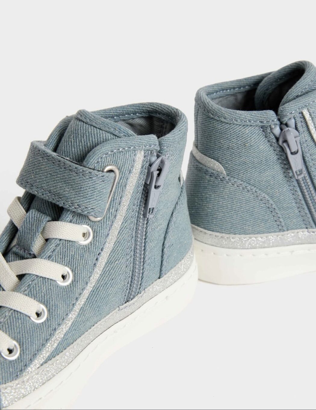 Girls M&S Star High Top Trainers | City Nest Kids