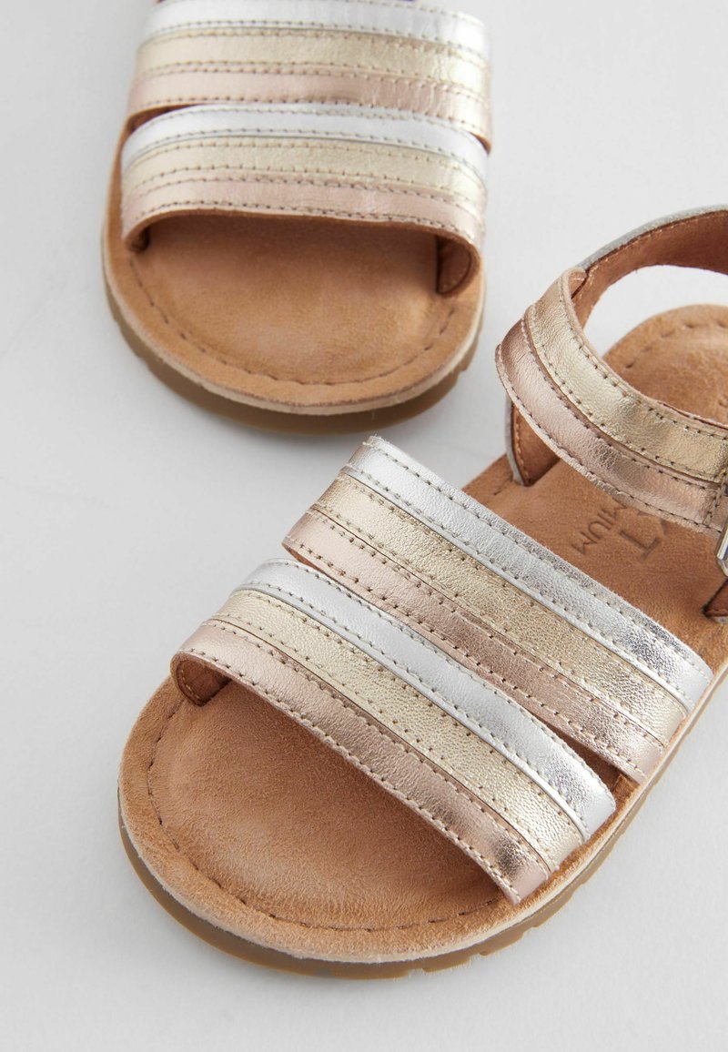 Next Girls Metallic Strap Sandals Size 29 | City Nest Kids