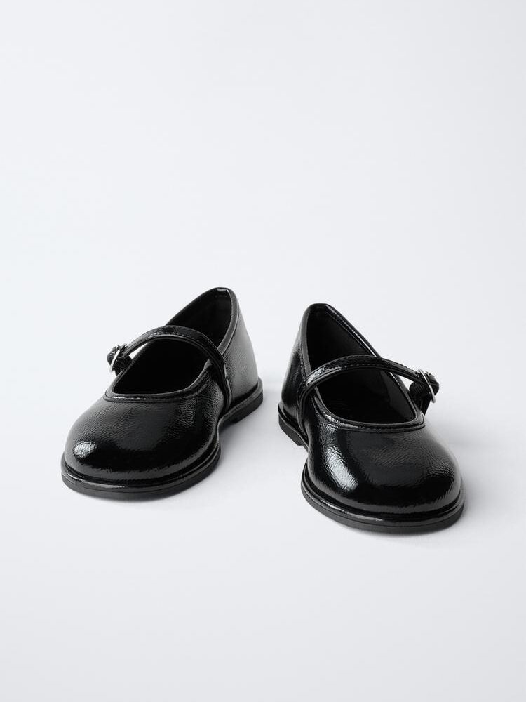 Zara Girls Patent Mary Jane Shoes Size 26 | City Nest Kids
