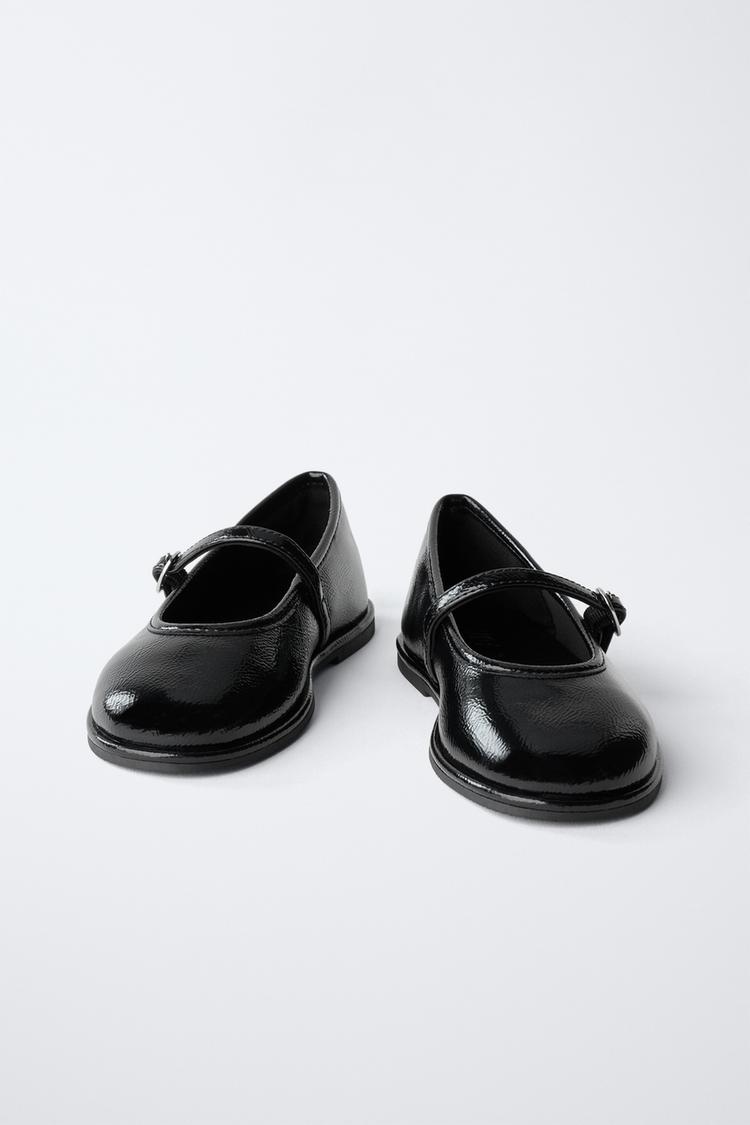 Zara Girls Patent Mary Jane Shoes Size 26 | City Nest Kids