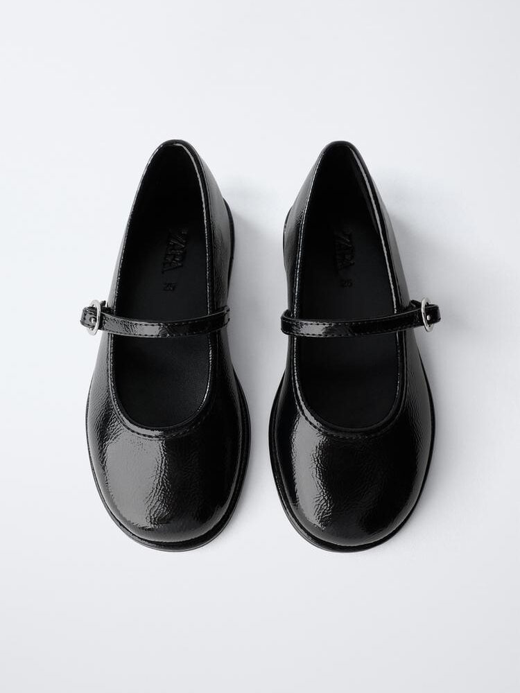 Zara Girls Patent Mary Jane Shoes Size 26 | City Nest Kids