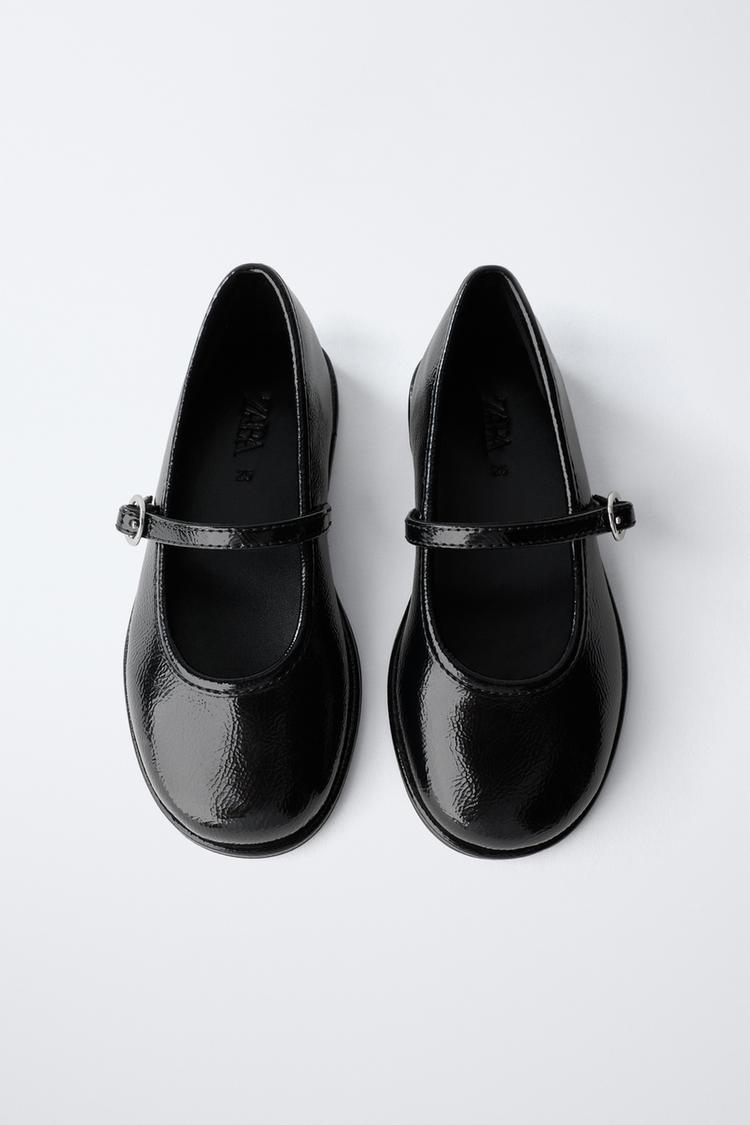 Zara Girls Patent Mary Jane Shoes Size 26 | City Nest Kids