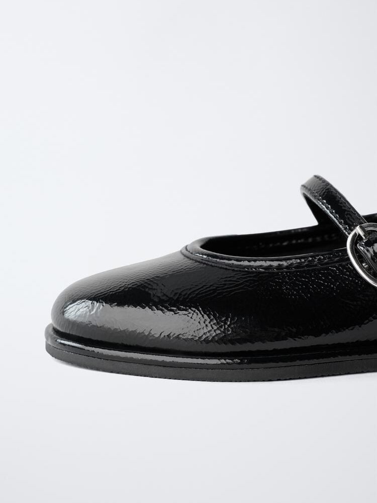 Zara Girls Patent Mary Jane Shoes Size 26 | City Nest Kids