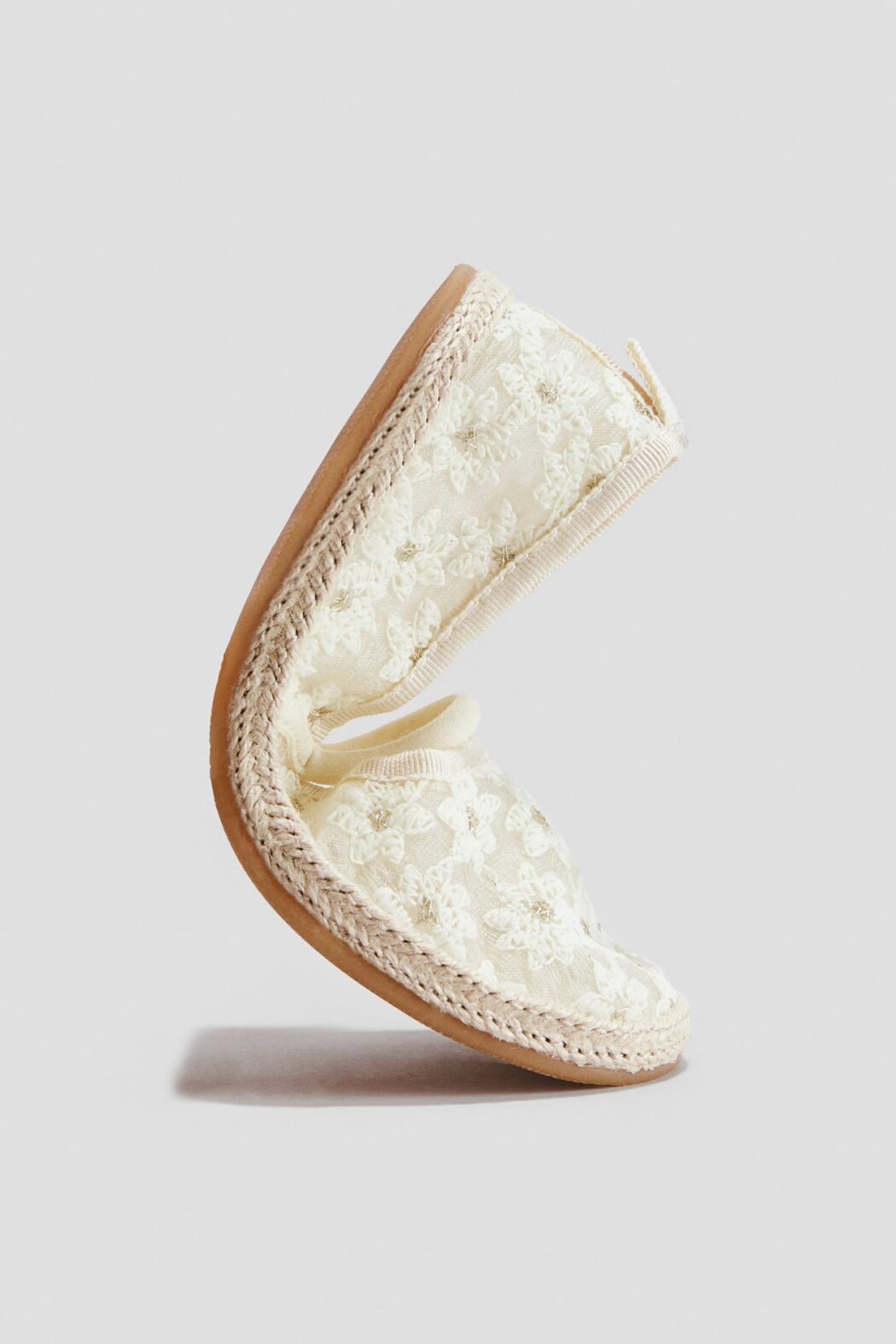 H&M Girls Floral Lace Ballet Shoes Size 29 | City Nest Kids