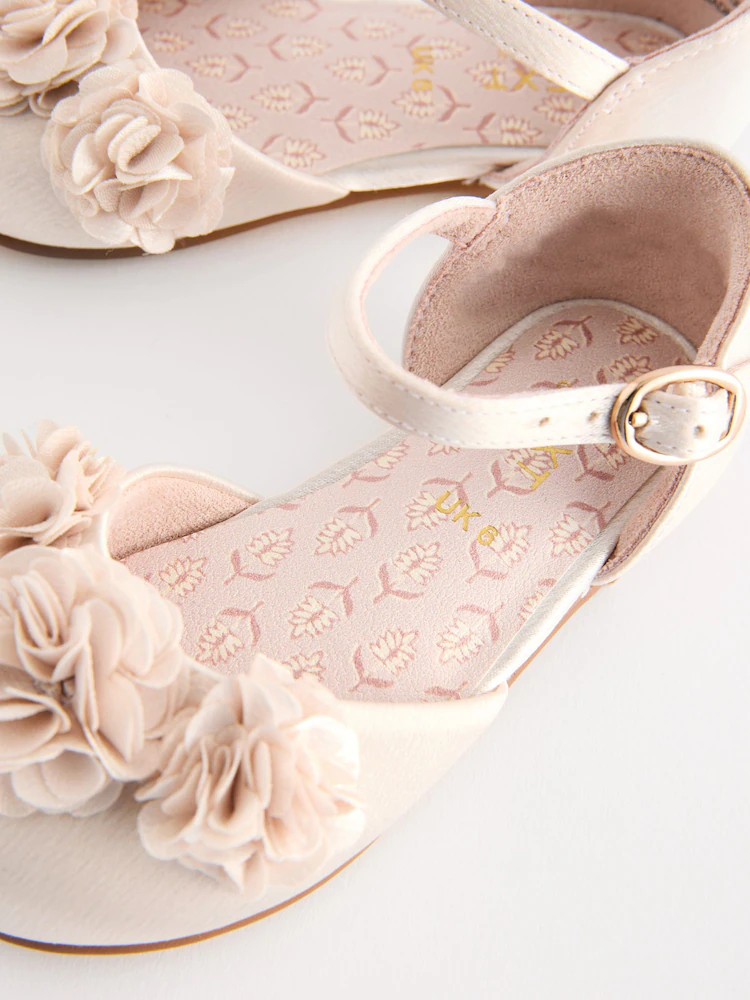 Next Girls Flower Occasion Shoes Size 31 | City Nest Kids