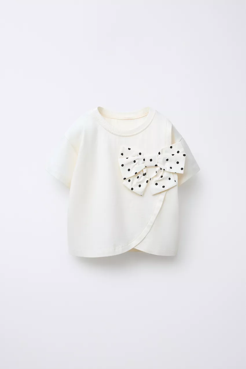 Zara Girls Bow Top & Skort Outfit Set Age 4 | City Nest Kids