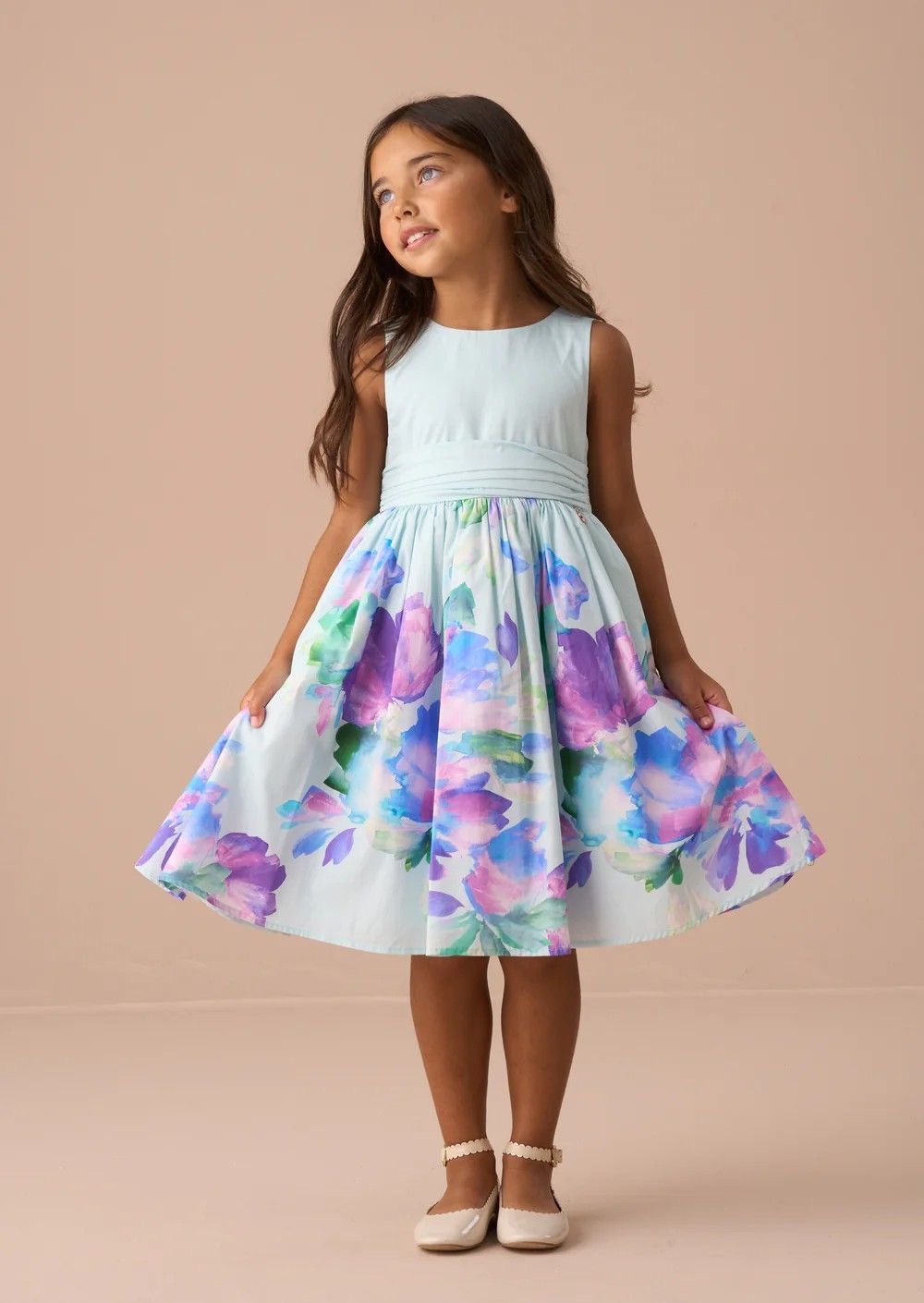 IMG_3047 Angel & Rocket Floral Occasion Dress Age 3 | City Nest Kids