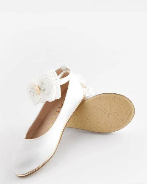 Ted Baker Girls White Occasion Shoes Size 34 | City Nest Kids