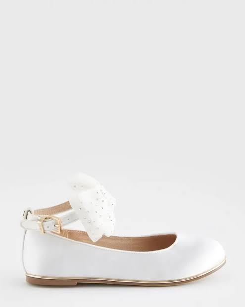 Ted Baker Girls White Occasion Shoes Size 34 | City Nest Kids