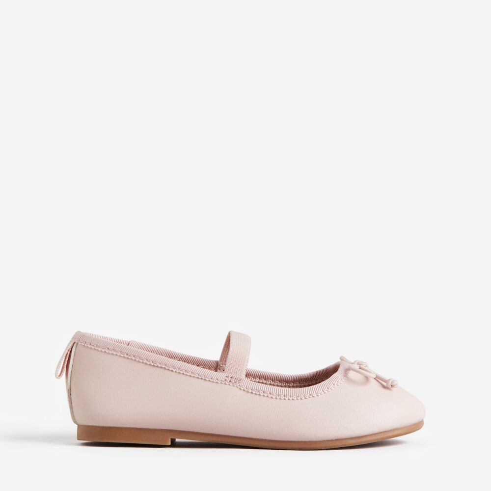 IMG_7301 H&M Girls Pink Ballet Flats Size 24 | City Nest Kids