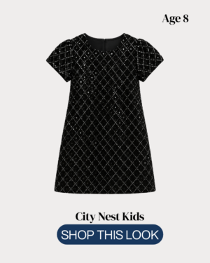 copy-of-copy-of-city-nest-kids-instagram-post-45-45 F&F Girls Black Sequin Occasion Dress Age 9 | City Nest Kids