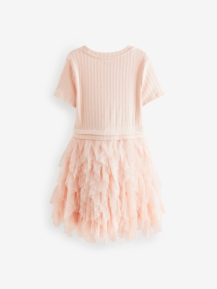 Next Girls Pink Tulle Occasion Dress Age 2–3 | City Nest Kids
