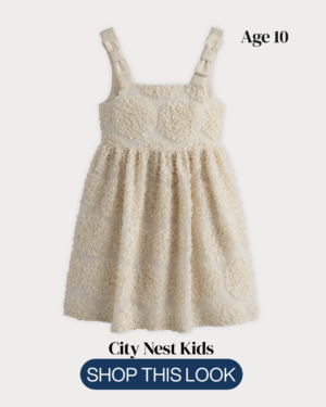 Next Girls Ivory Occasion Dress | City Nest Kids