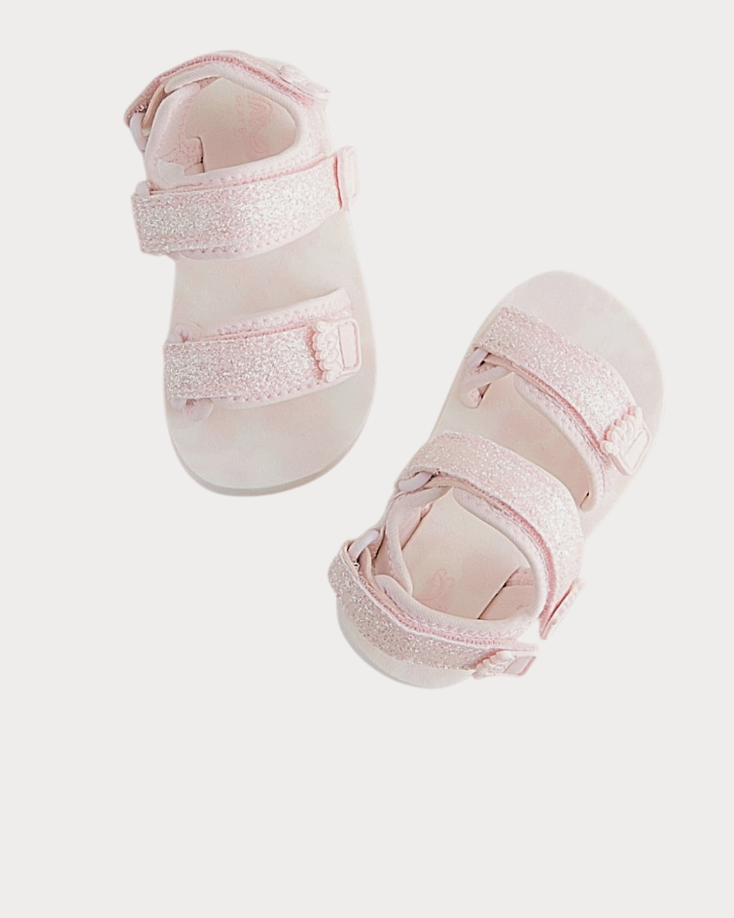 Next Girls Pink Glitter Sandals | City Nest Kids