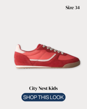 City Nest Kids (Instagram Post (45)) Zara Kids Red Retro Trainers | City Nest Kids
