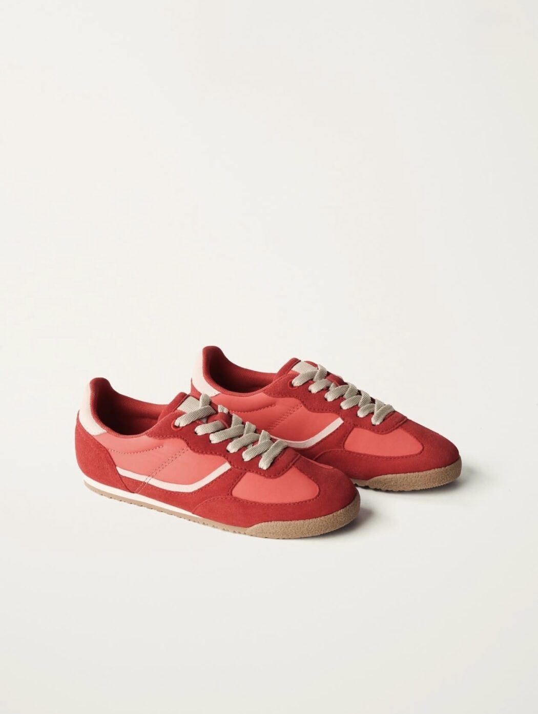 Zara Kids Red Retro Trainers | City Nest Kids