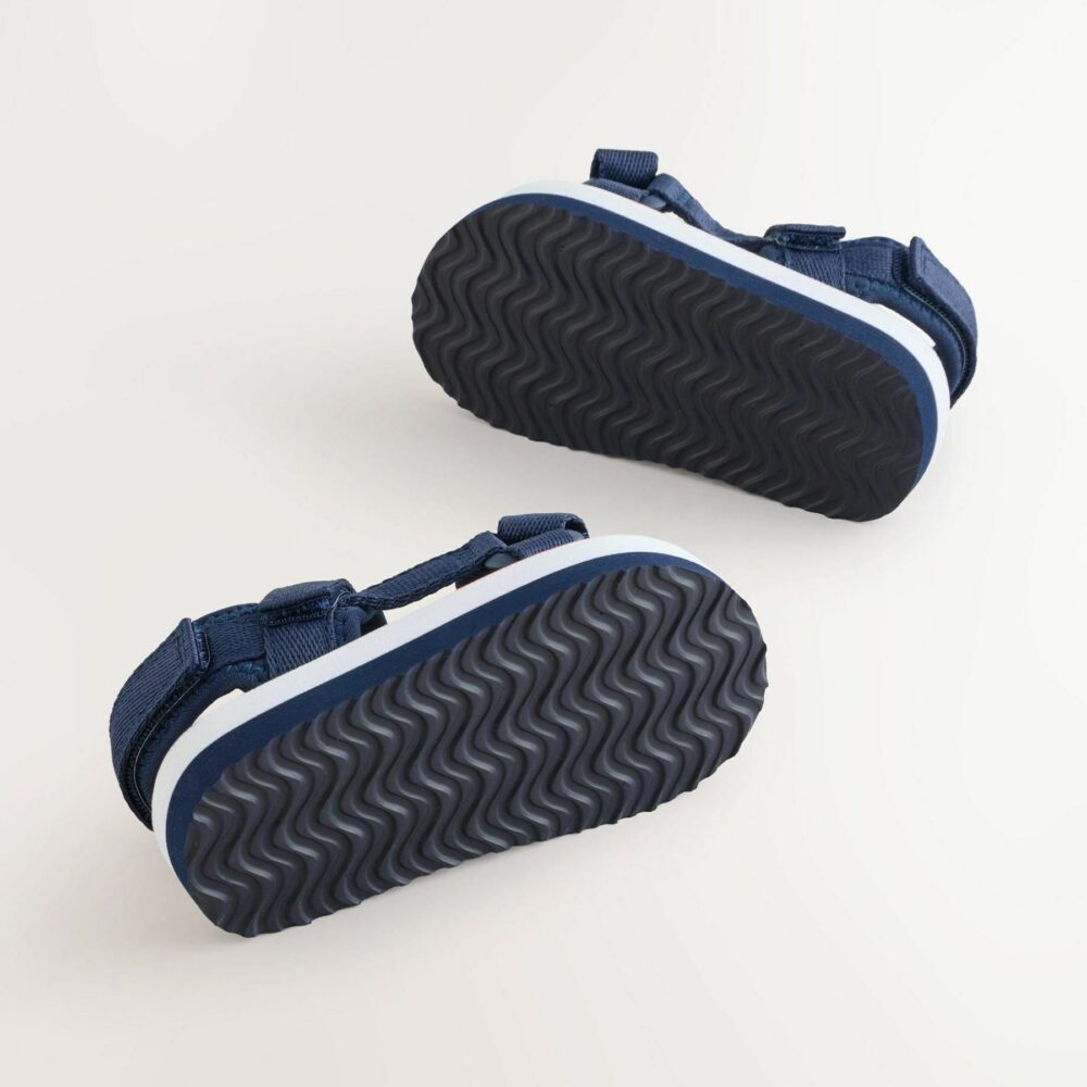 IMG_5286 Next Boys Navy Striped Sandals | City Nest Kids