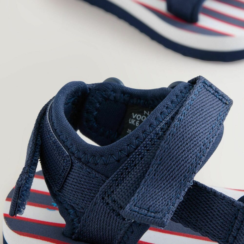IMG_5287 Next Boys Navy Striped Sandals | City Nest Kids