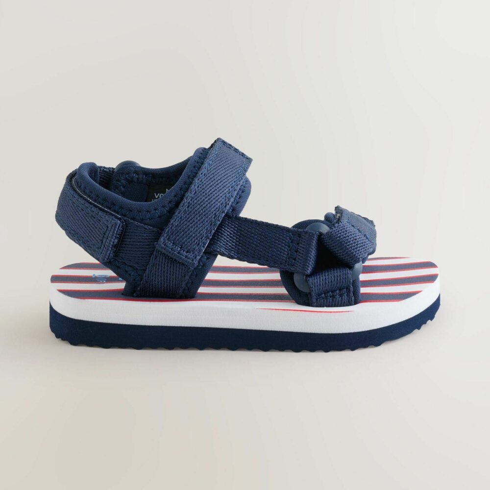 IMG_5289 Next Boys Navy Striped Sandals | City Nest Kids